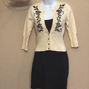 White House Black Market Decorative Cardigan
